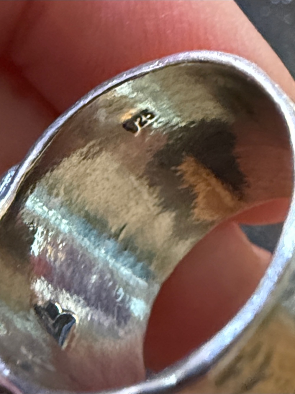 Silpada Sterling Silver Smoky Quartz Square Ring - Smoky Gray - Picture 5 of 7